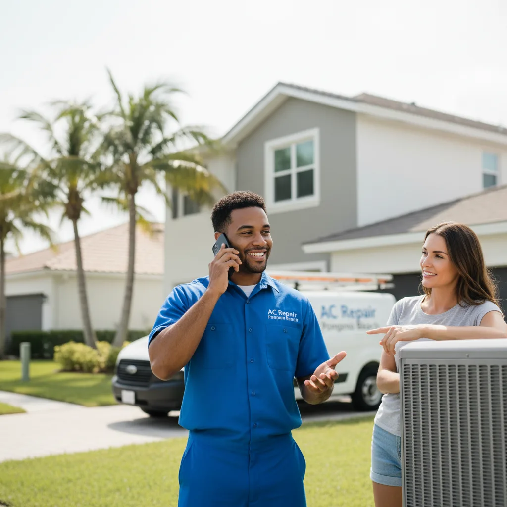 AC Repair Pompano Beach customer support in Mahomet